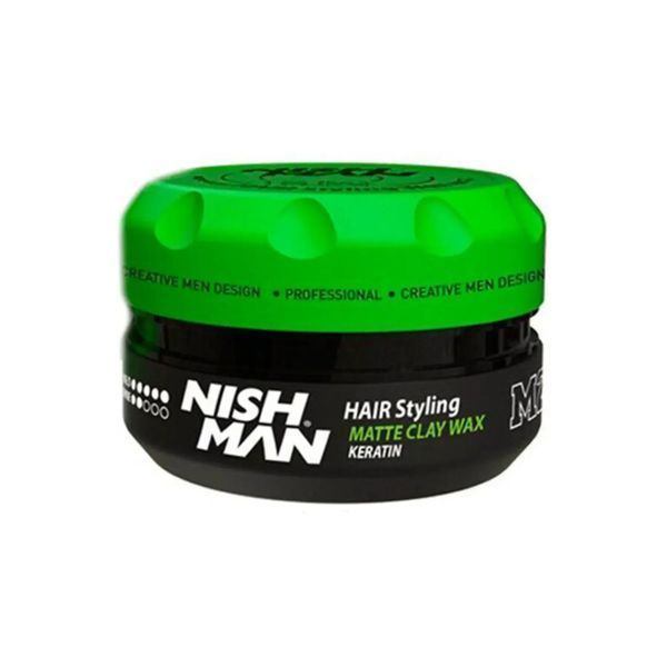 Глина для волосся Nishman Hair Matte Clay M2, 100 мл NIS-005 фото