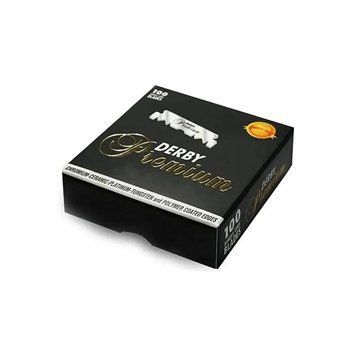 Леза для гоління Derby Half Blades, 100 шт DRB-002 фото