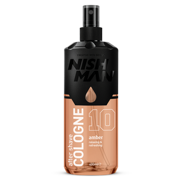 Одеколон після гоління Nishman №10 Amber After Shave Cologne, 400 мл NIS-032 фото