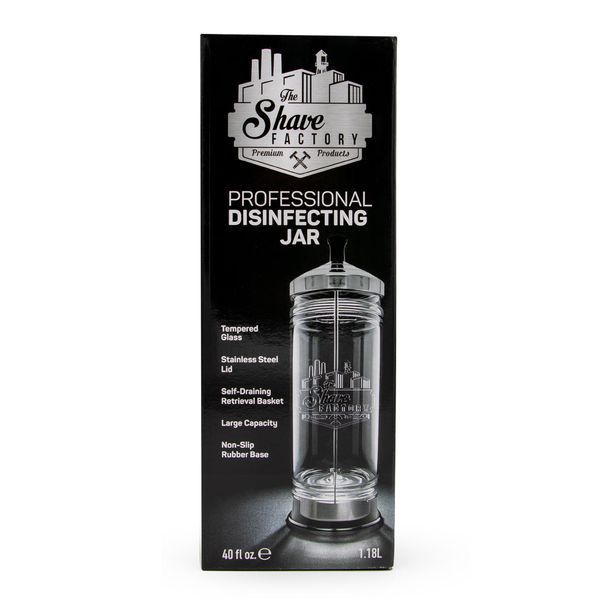 Контейнер для стерилізації The Shave Factory Disinfection Jar, 1000 мл TSF-034 фото