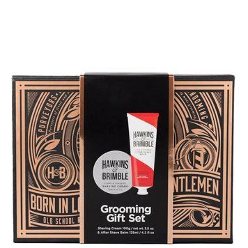 Набір для гоління Hawkins & Brimble Shaving Gift box (shave cream, aftershave balm) HNB-028 фото
