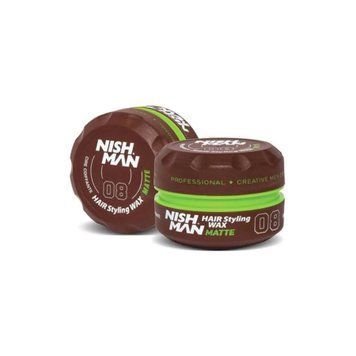 Віск для волосся Nishman Hair Styling Wax 08 Matte, 150 мл NIS-009 фото